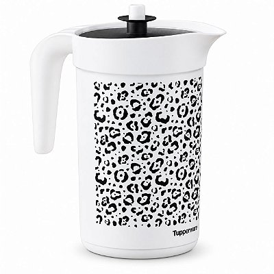Tupperware A Jarra Ilúmina Feras 2 litros Branco e Preto