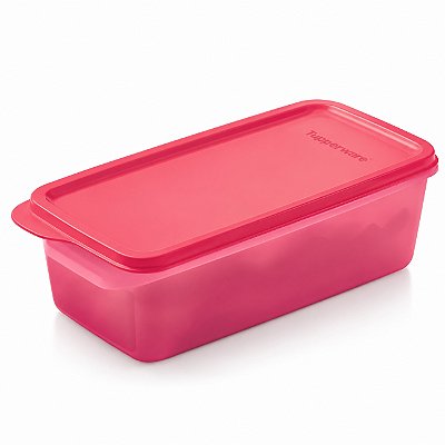 Tupperware Super Fresh Retângular 1,3 litro Rosa Glamour