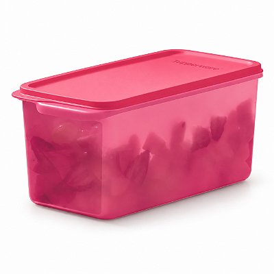 Tupperware Super Fresh Retângular 3,1 litros Rosa Glamour