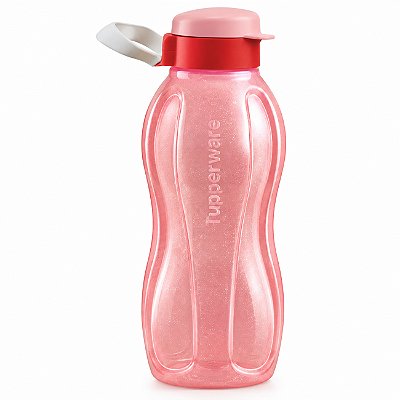 Garrafa Tupperware Eco Tupper Plus 2 litros Rosé Centilante