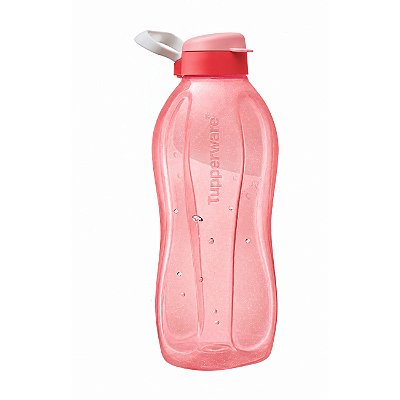 Garrafa Tupperware Eco Tupper Plus 2 litros Rosé Centilante