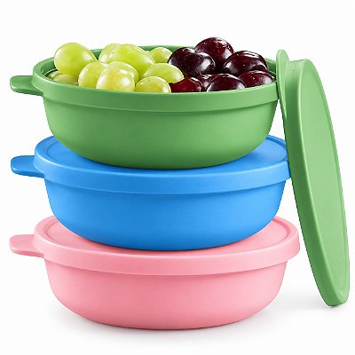 Kit Tupperware Tigela Aloha 450ml 3 peças