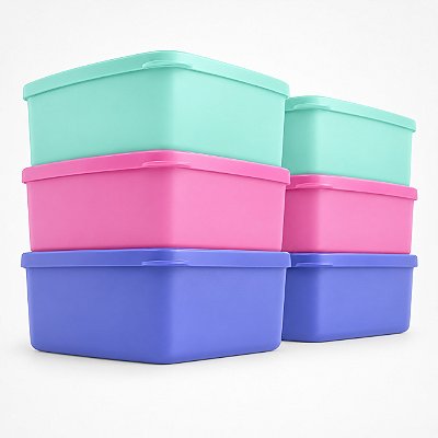 Kit Tupperware Jeitosinho 400ml 6 peças