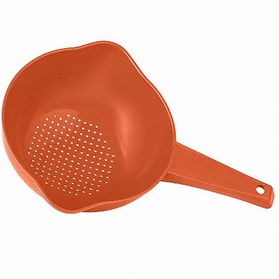 Tupperware Escorredor Indispensável 900ml Laranja Outono
