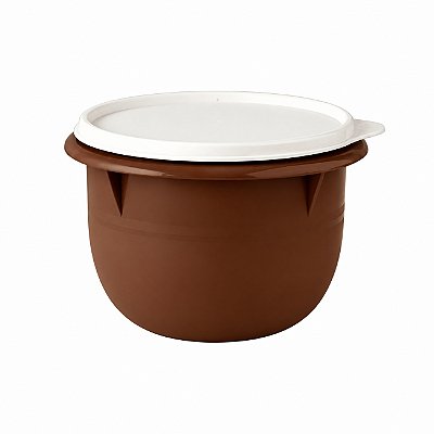 Tupperware Tigela Batedeira 1 litro Chocolate