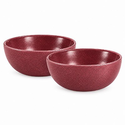 Kit Tupperware Tigelinha Allegra Merlot Glitter 250ml 2 peças
