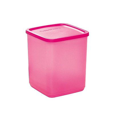 Tupperware Refri Line Quadrado 1,8 litro Rosa