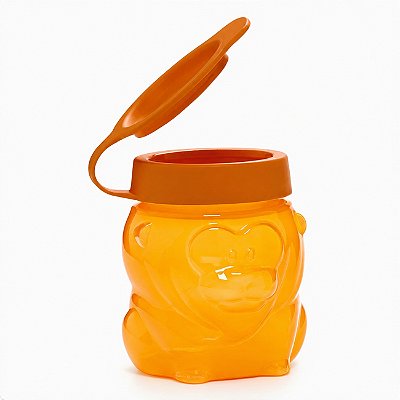 Tupperware Tupper Snack Leãozinho 300ml Laranja
