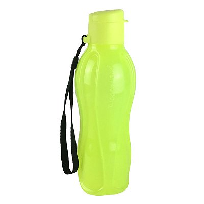 Garrafa Tupperware Eco Tupper Plus 500ml Amarelo Neon Squeeze