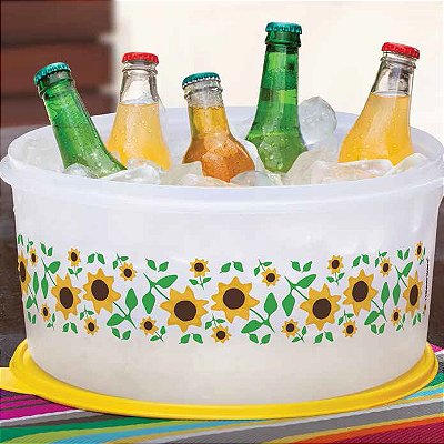Tupperware Porta Tudo 10 Litros Girassol