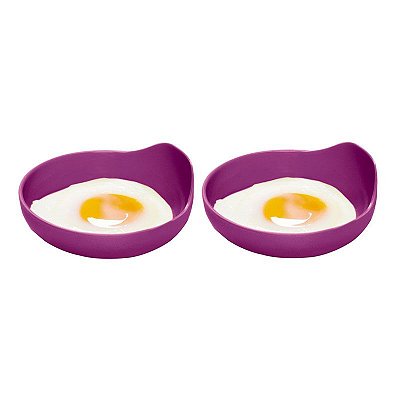 Tupperware Instant Egg Roxo kit 2 peças