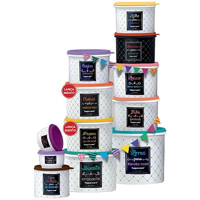 Tupperware Caixa Bistrô 12 Peças