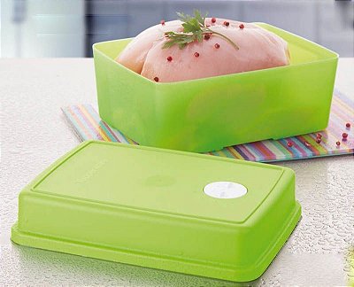 Tupperware Freezertime 1,5 litro Verde Tropical tampa alta