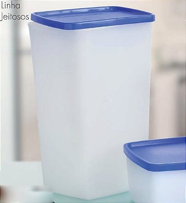 Tupperware Jeitosa 1,8 litro Tampa Azul