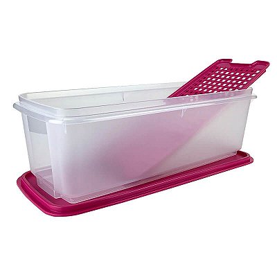 Tupperware Super Caixa 4,3 litros Rosa