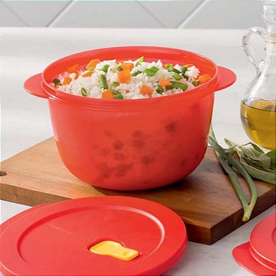 Tupperware Cristalwave Geração II 2 litros Vermelho
