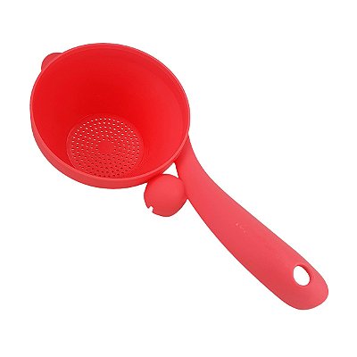 Tupperware Mini Escorredor Coral