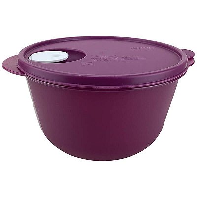 Tupperware Cristalwave Redonda 2 litros Roxo
