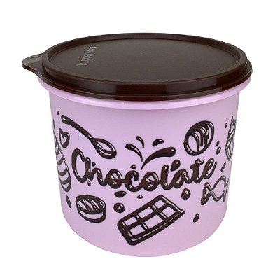 Tupperware Caixa Loucos por Chocolate 1,7 Litro Rosa