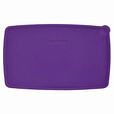 Tampa Caixa Ideal e Espaçosa Tupperware Roxo