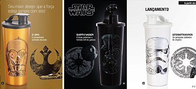 Tupperware Star Wars kit 3 peças