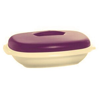 Tupperware Actualité Aquecer Travessa 1,5 litro Roxa