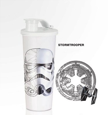 Tupperware Copo Stormtrooper Star Wars 470ml Branco