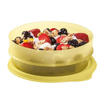 Tupperware Pote Dinâmico 400ml Amarelo