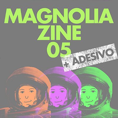 Magnolia Zine (número 05) + adesivo literário