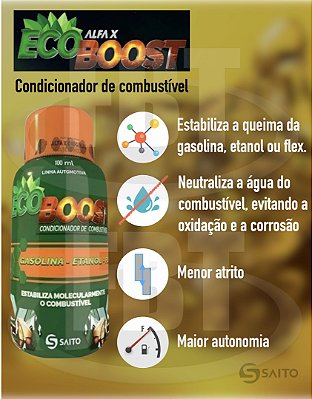 Condicionador & Otimizador de Combustível - Ecoboost - Saito