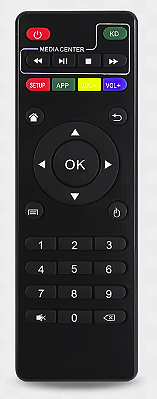 Controle Compatível Com Tv Box Smart Pro 4k