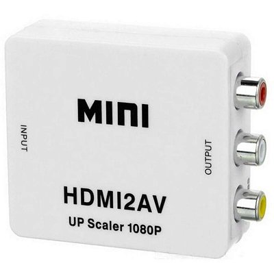 Mini Adaptador Conversor De Hdmi P/ Av