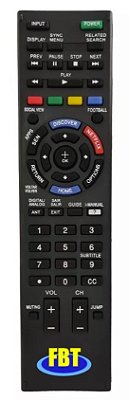 Controle Compatível Com  Tv Sony Bravia Smart FBT9500