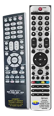 Controle Semp Toshiba Ct6250 Para Tv 10 FBT432