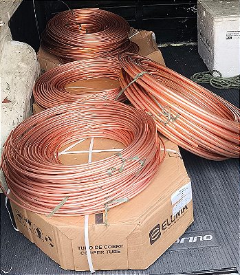 Cobre para refrigeração
