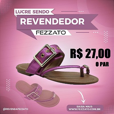 revenda de sandalias