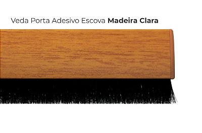 Veda Porta Adesivo 80cm Madeira Clara - Comfort Door