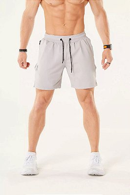 Shorts Boxer Dry Army - Cinza