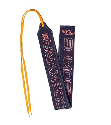 Munhequeira KVRA STK Azul Marinho e Laranja