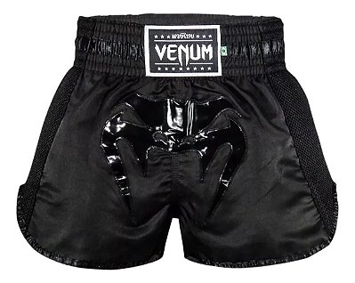 Short Muay Thai Venum Elite Dark - Masculino