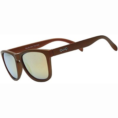 Óculos de Sol QuiiQ Polarizado Confortável UV400 Marrom
