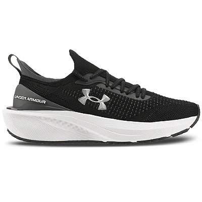Tênis de Corrida Under Armour Charged Quicker 2 - Preto/Cinza/Branco
