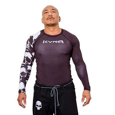 Rash Guard KVRA Skull HP - Preto / Kvra