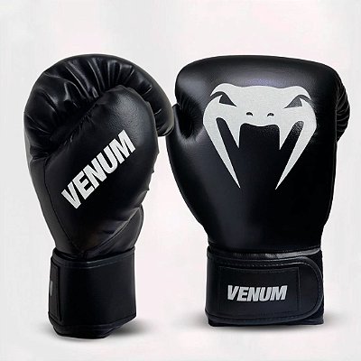 Luva de Boxe e Muay Thai Venum Basic EVO Dark