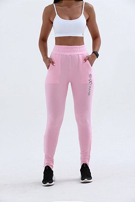 Calça Moletinho Feminino - Rosa