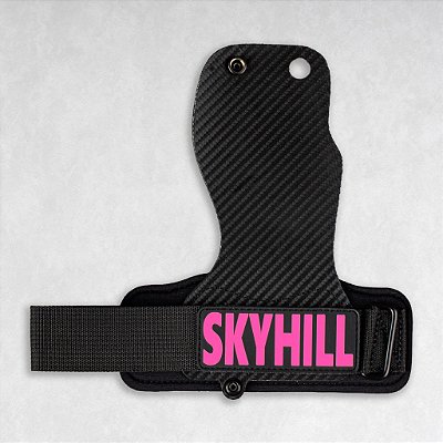 Luva Hand Grip 360 Skyhill® Neon Pink - Preto/Rosa