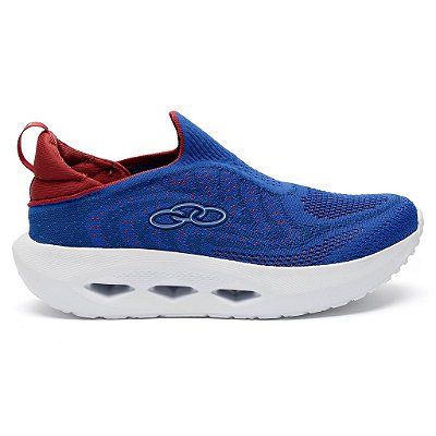Tênis Infantil Olympikus Pixel - Azul/Vermelho