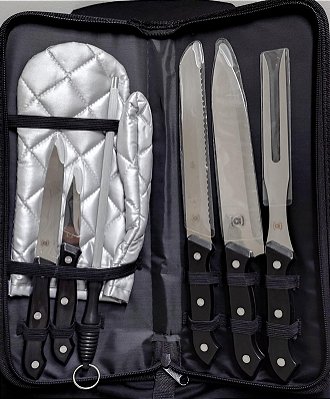 Kit churrasco 7 peças