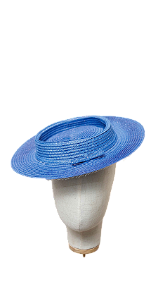 JC Hat Canotier Azul Royal