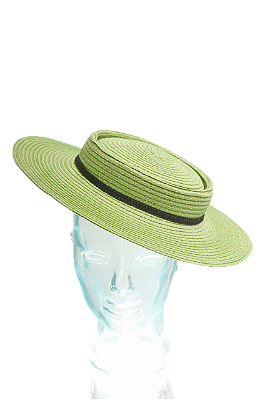 JC Hat Canotier Pistache